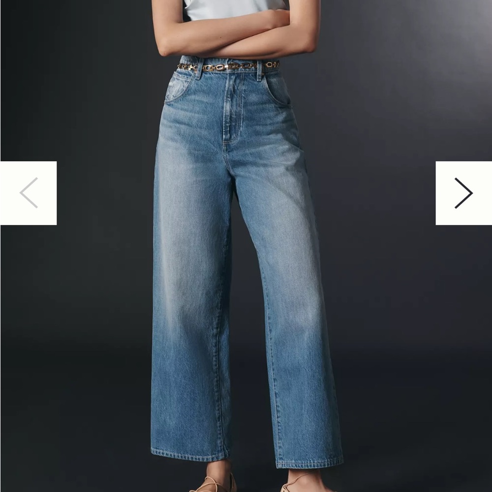 PAIGE Cameron Ankle High-Rise Straight-Leg Jeans